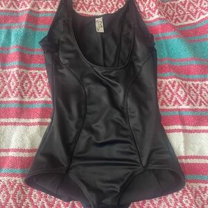 Black One-Piece Swimsuit